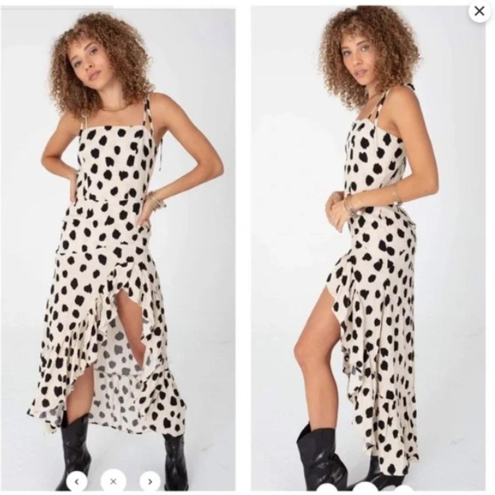 Dalmation print Hola dress Stillwater NWT